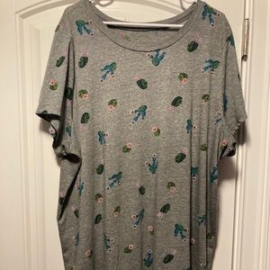 Torrid cactus tee